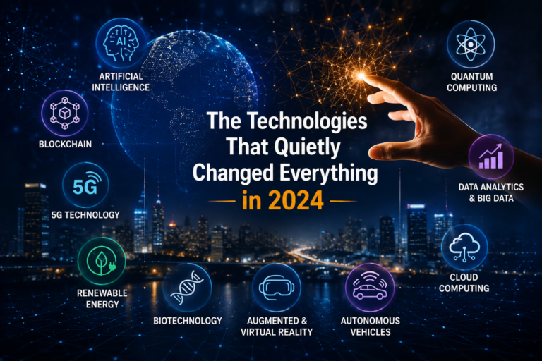 The Top Technologies Shaping 2024 Innovations Redefining Our Future