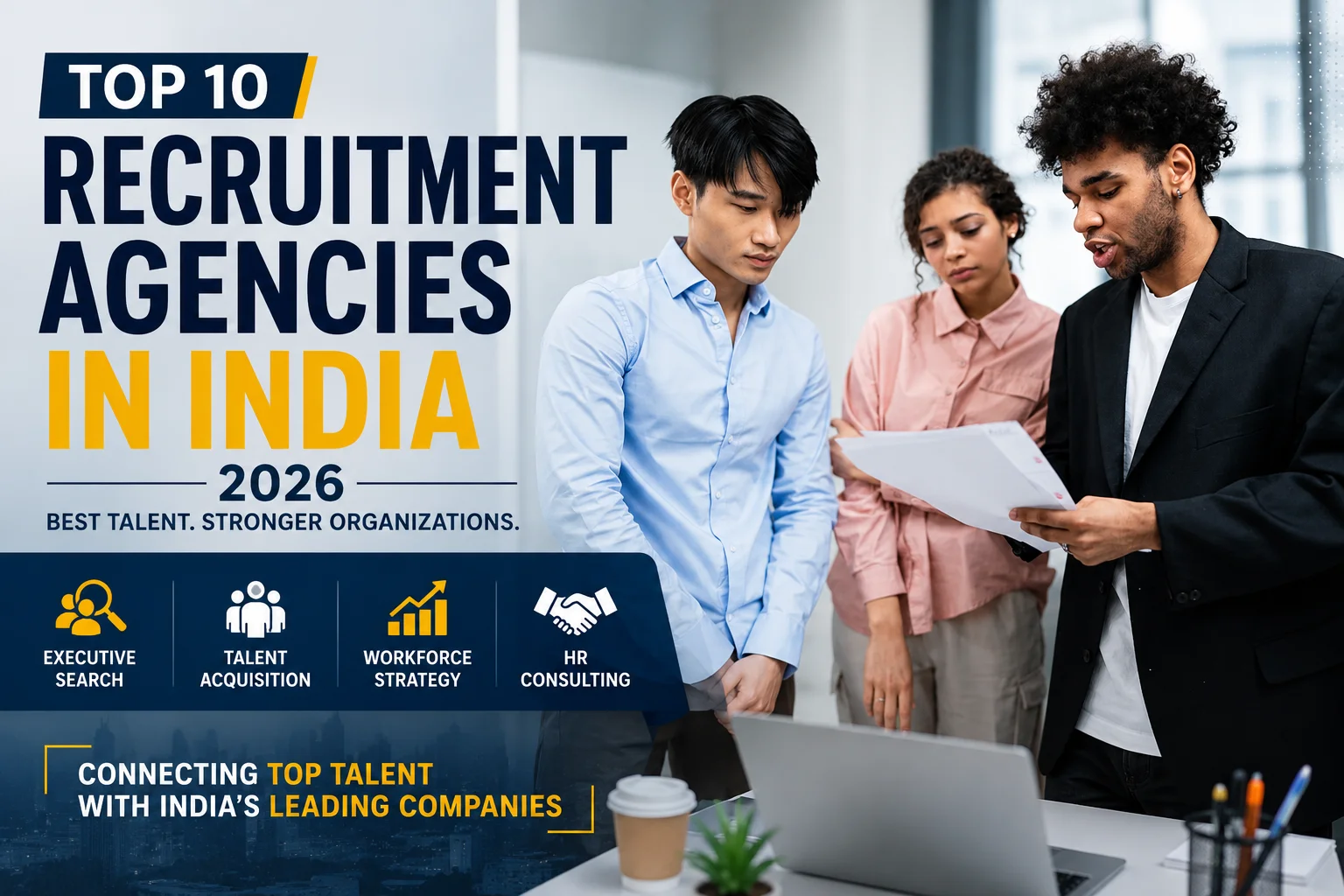 Top 10 Recruitment Agencies in India 2026 | Best Executive Search & Hiring Firms